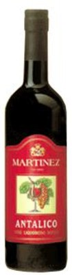 Martinez  - Antalico (vino liquoroso rosso)      Bottiglia Cl. 75 Alc.: 16